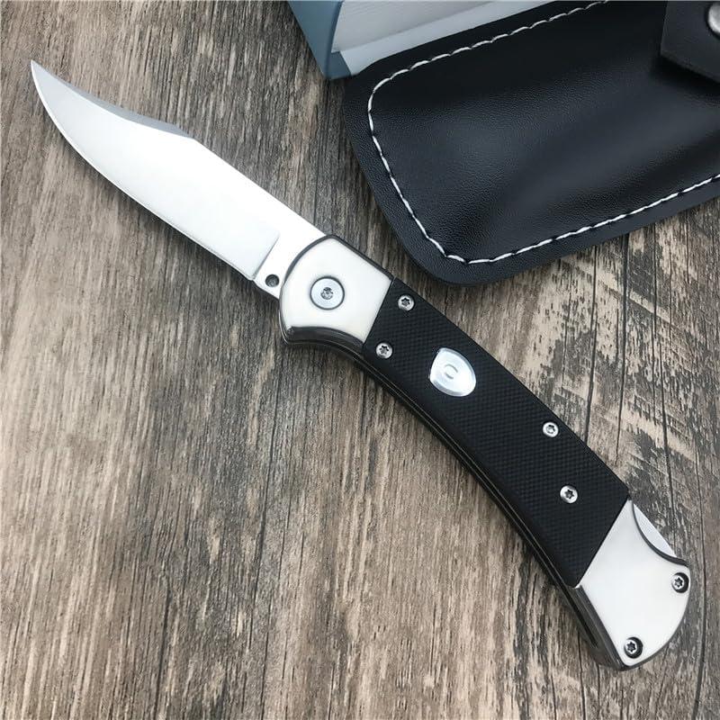 Cuchillo Plegable EDC HUAAO ZHIWEIBLACK 7.6cm 440C Mango G10