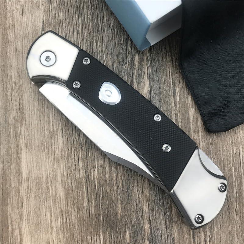 Cuchillo Plegable EDC HUAAO ZHIWEIBLACK 7.6cm 440C Mango G10