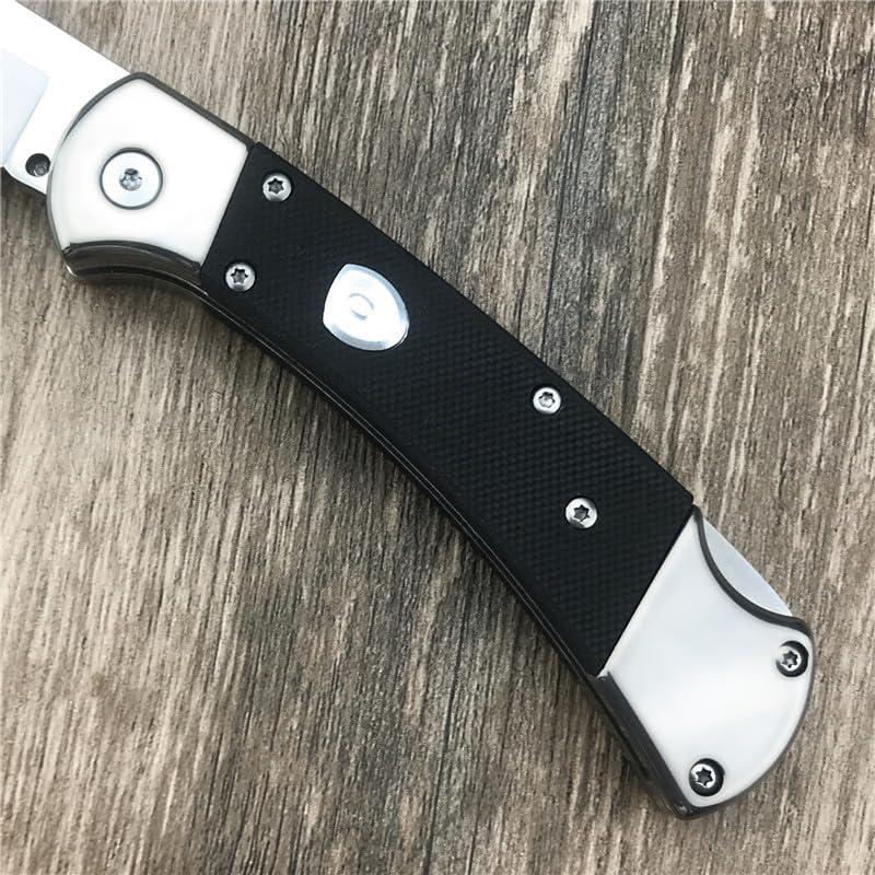 Cuchillo Plegable EDC HUAAO ZHIWEIBLACK 7.6cm 440C Mango G10