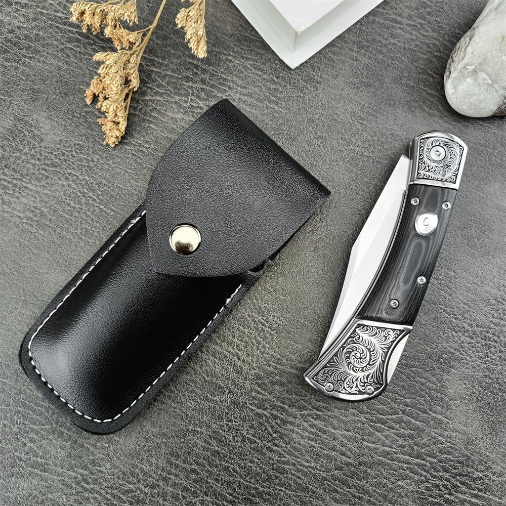 Cuchillo de bolsillo Goshawk G158-110 EDC acero D2 plegable