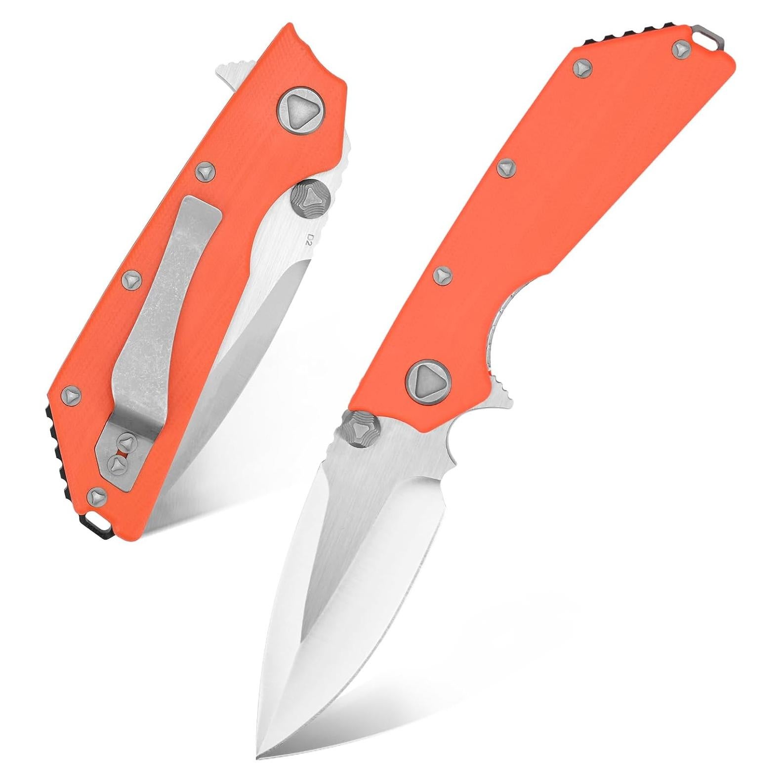 Cuchillo Plegable Eafengrow EF335 Hoja D2 Mango G10 10cm