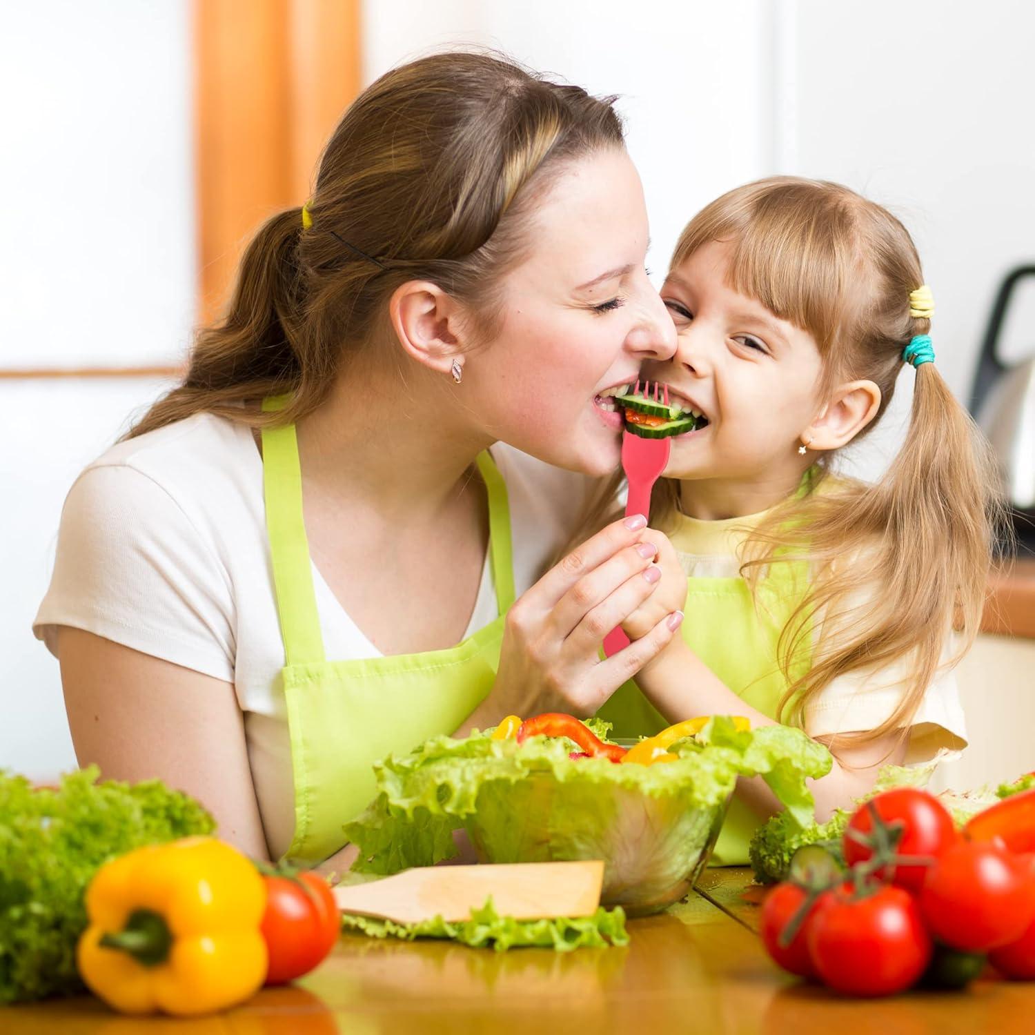 Juego de Cubiertos Reutilizables para Niños Jawbush 9 Piezas