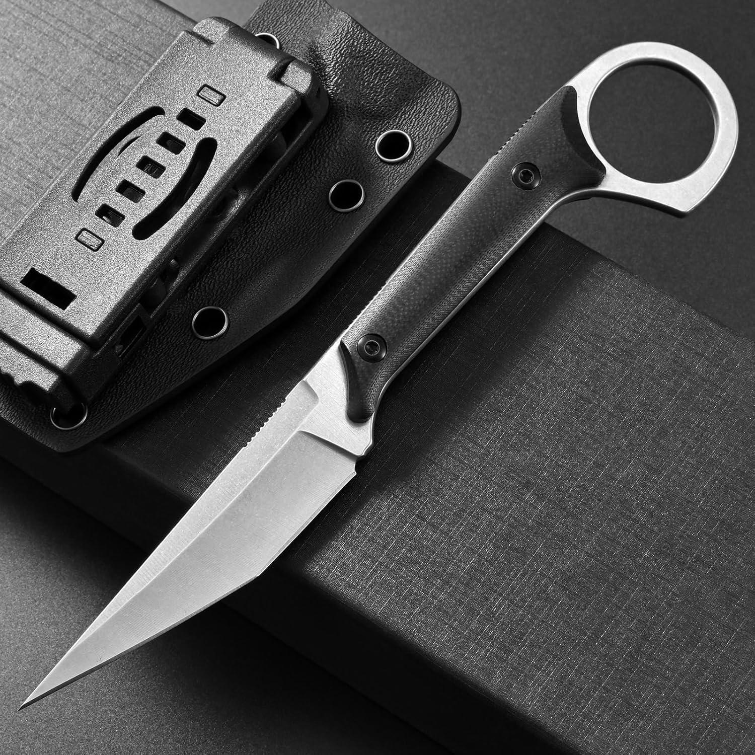 Cuchillo de Hoja Fija Gtkii GTK140 Acero D2 Mango G10 19.2 cm