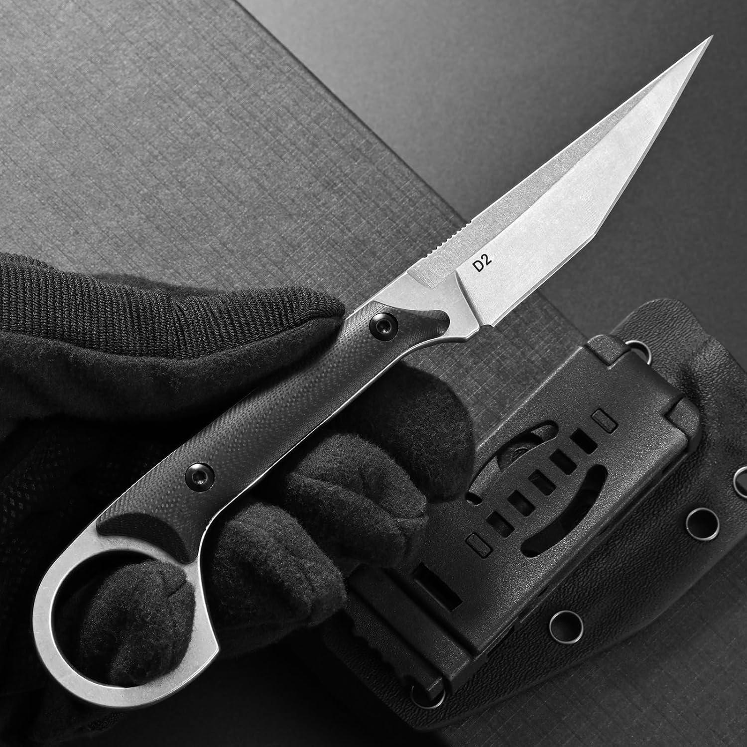 Cuchillo de Hoja Fija Gtkii GTK140 Acero D2 Mango G10 19.2 cm