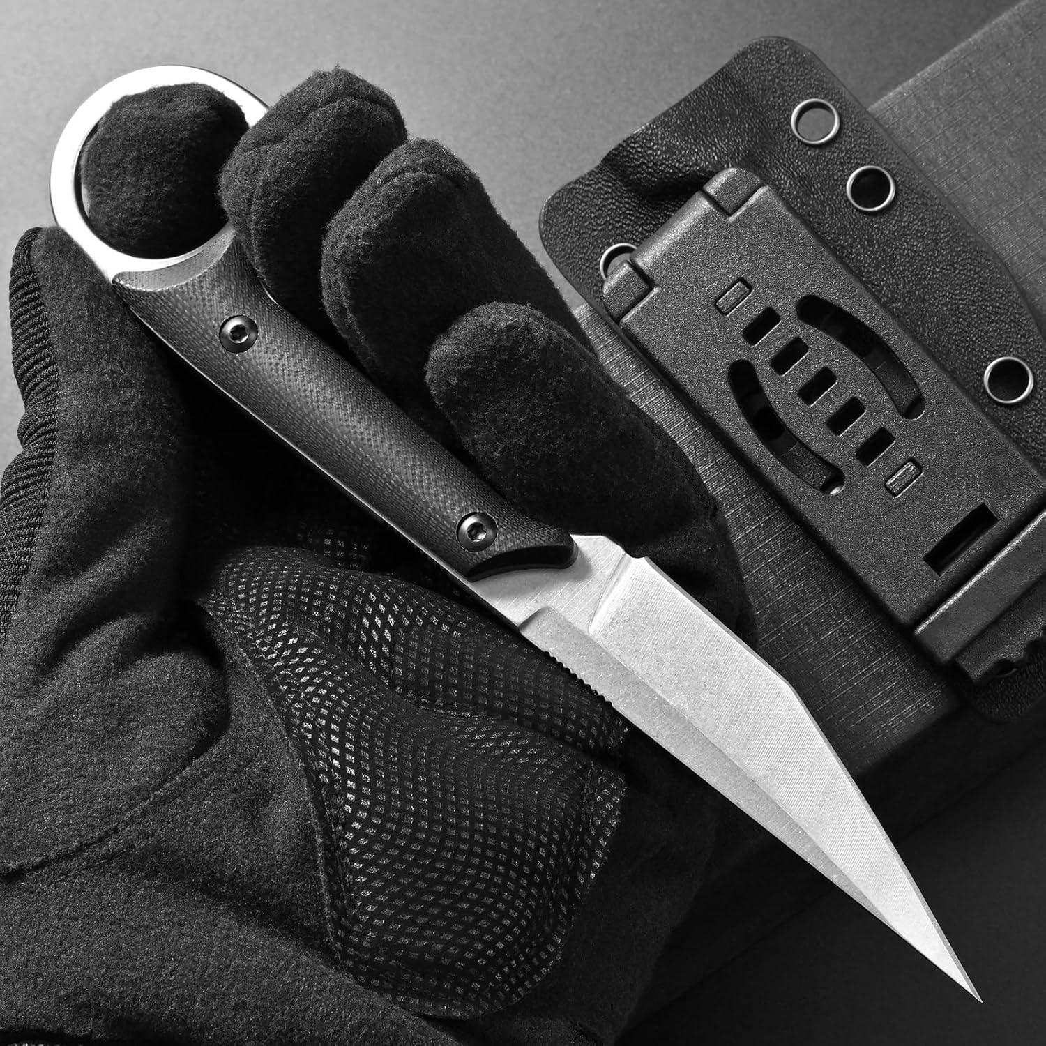 Cuchillo de Hoja Fija Gtkii GTK140 Acero D2 Mango G10 19.2 cm