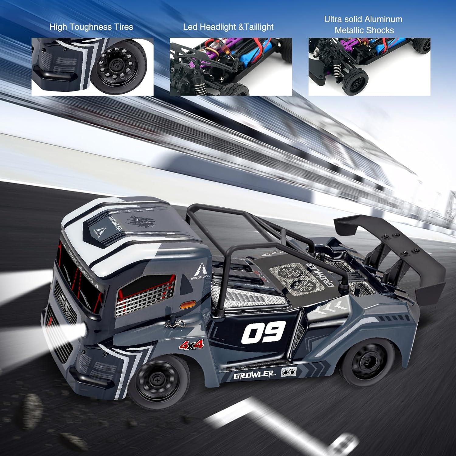 Coche RC Drift Spobot 1:16 35KM/H 4WD con 2 Baterías