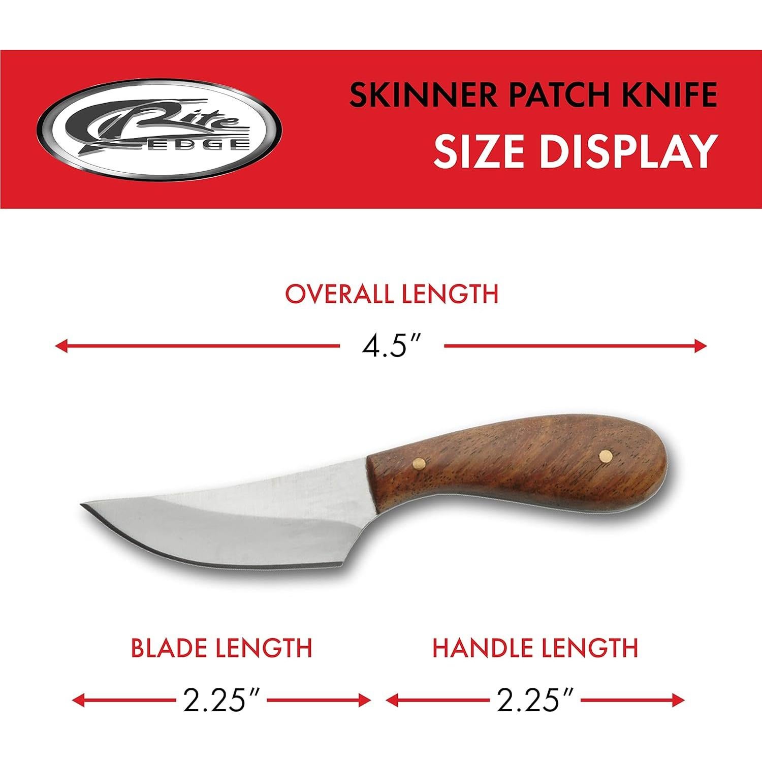 Cuchillo de Caza Szco Supplies 7990 Skinner 11.43 cm Acero Inoxidable