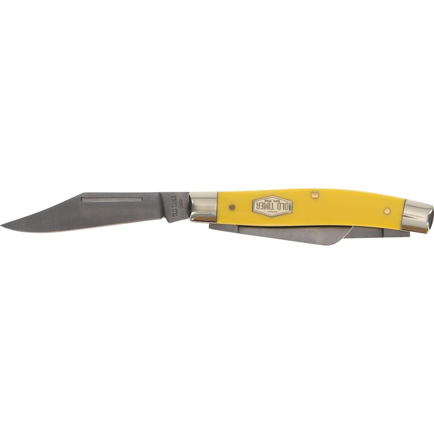 Cuchillo de Bolsillo Viejo Temporizador 8OTY Amarillo 17.5cm