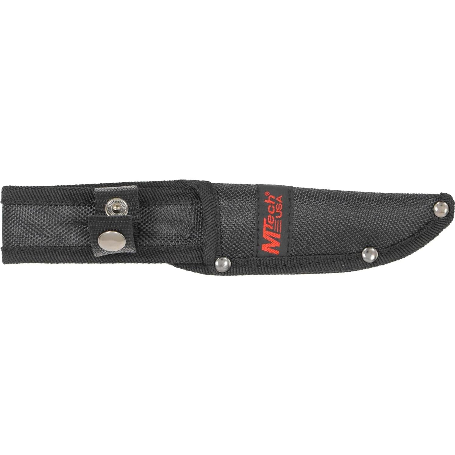 Cuchillo de Hoja Fija MTech USA MT-20-35, 20.32 cm, Acero Inoxidable Negro