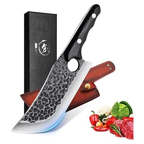 Cuchillo de Carne Moontay 20.3 cm Acero Aleado Mango Pakkawood