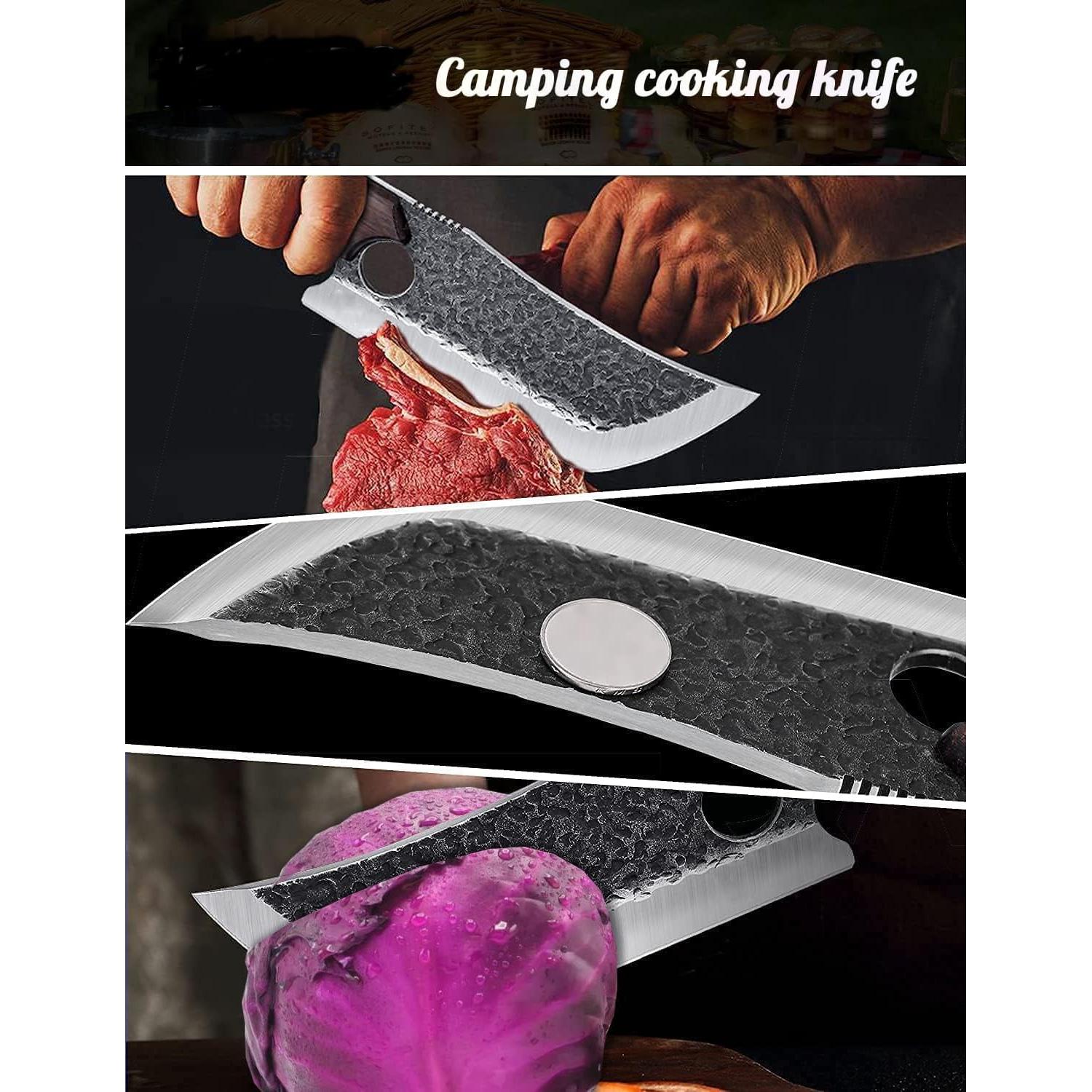 Cuchillo de Carne Moontay 20.3 cm Acero Aleado Mango Pakkawood