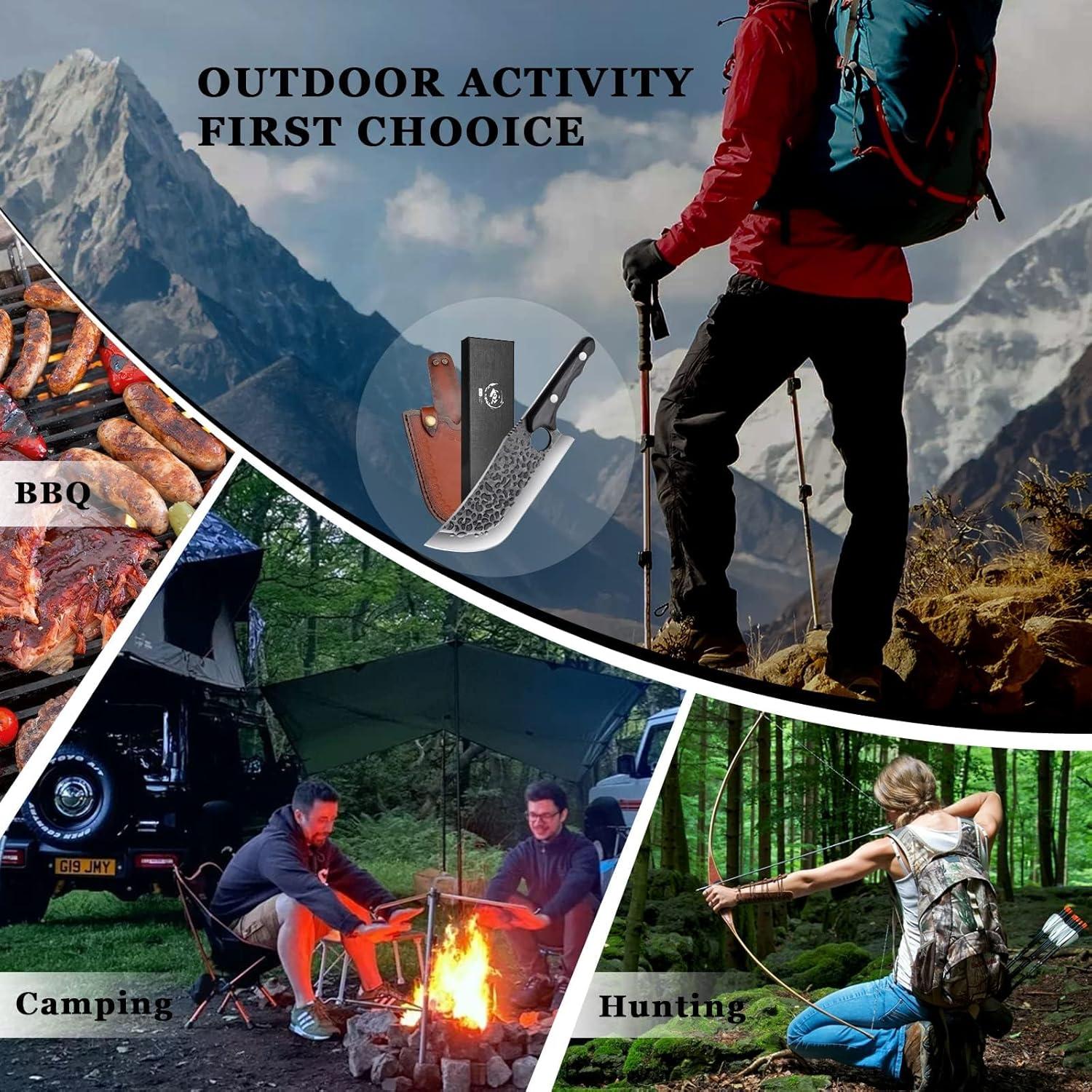 Cuchillo de Carne Moontay 20.3 cm Acero Aleado Mango Pakkawood