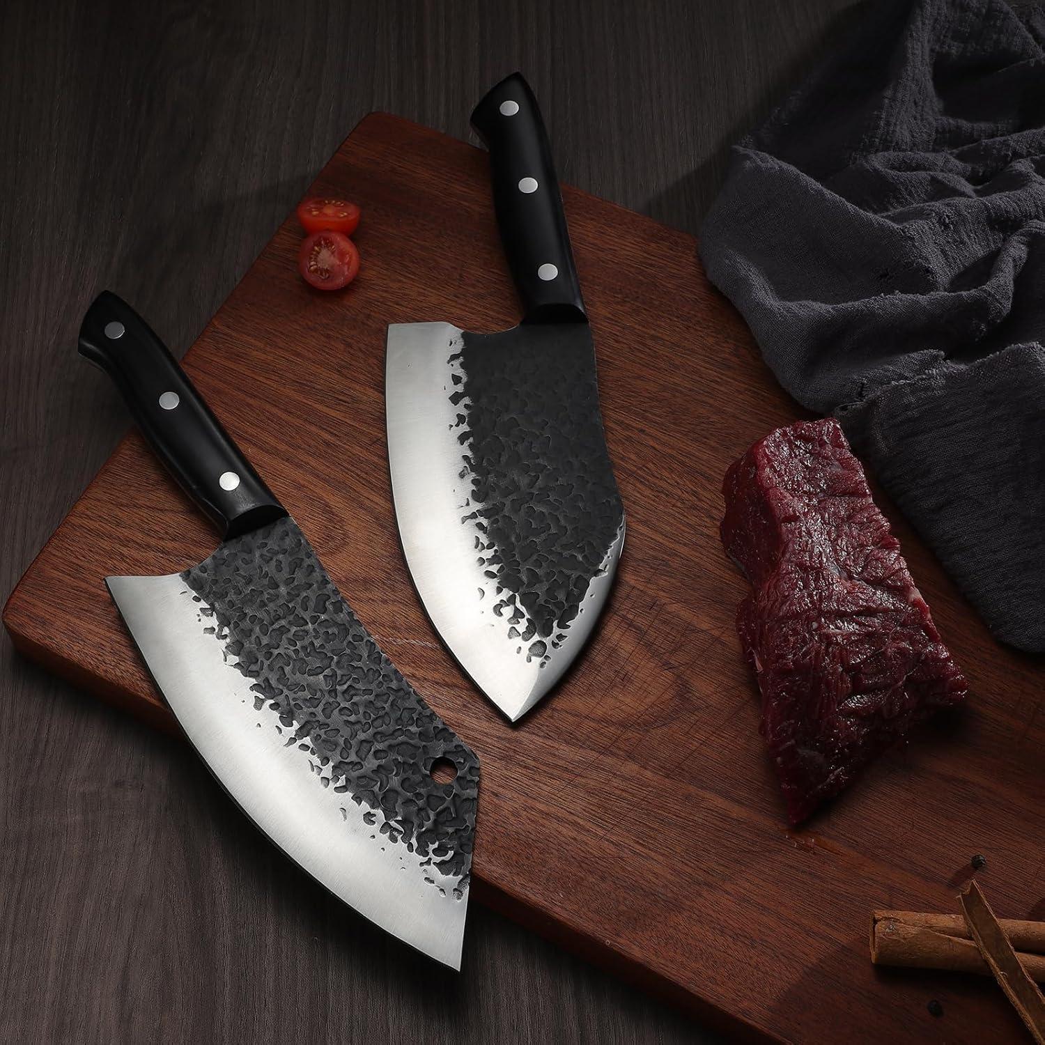 Juego de Cuchillos de Cocina Golden Bird - 13 Piezas Forjados