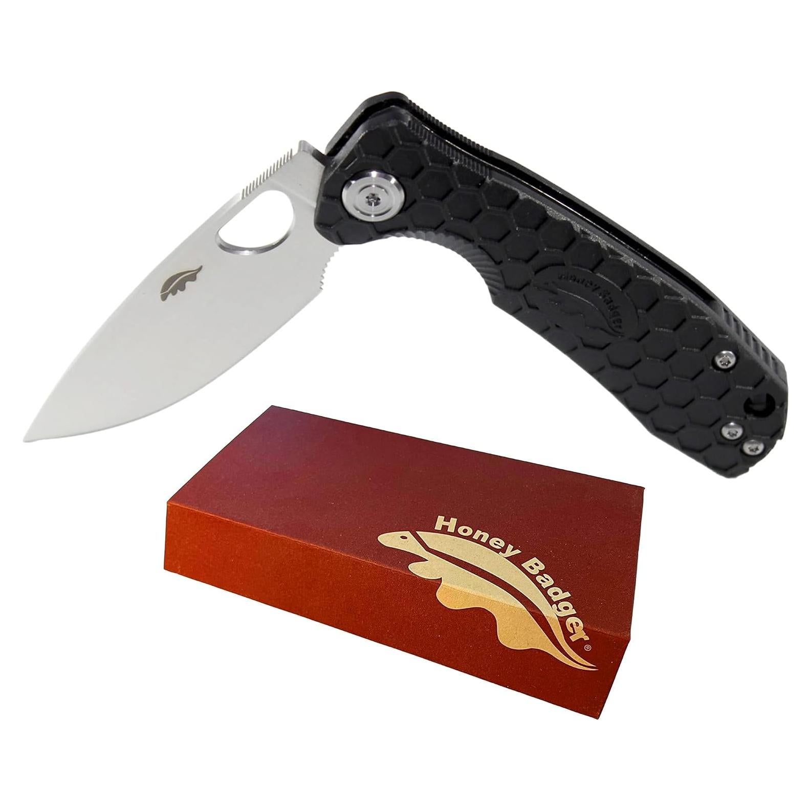 Cuchillo de Bolsillo Honey Badger Mediano 8Cr13MoV Plegable
