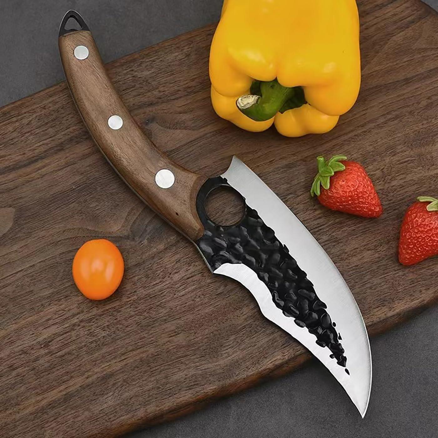 Juego de cuchillos de cocina forjados KNIFAST 6 piezas acero