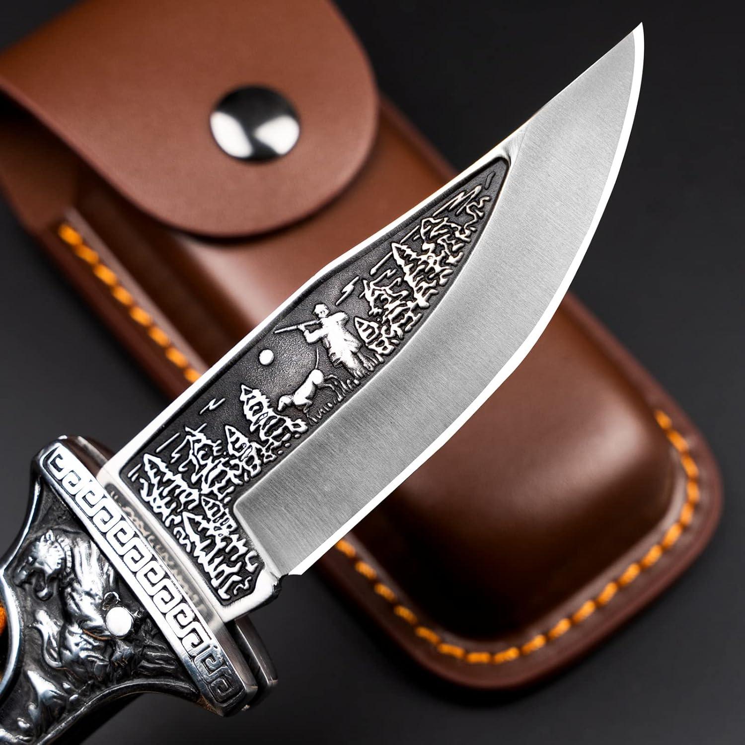 Cuchillo Plegable NedFoss Rugido de Tigre 8.9 cm EDC