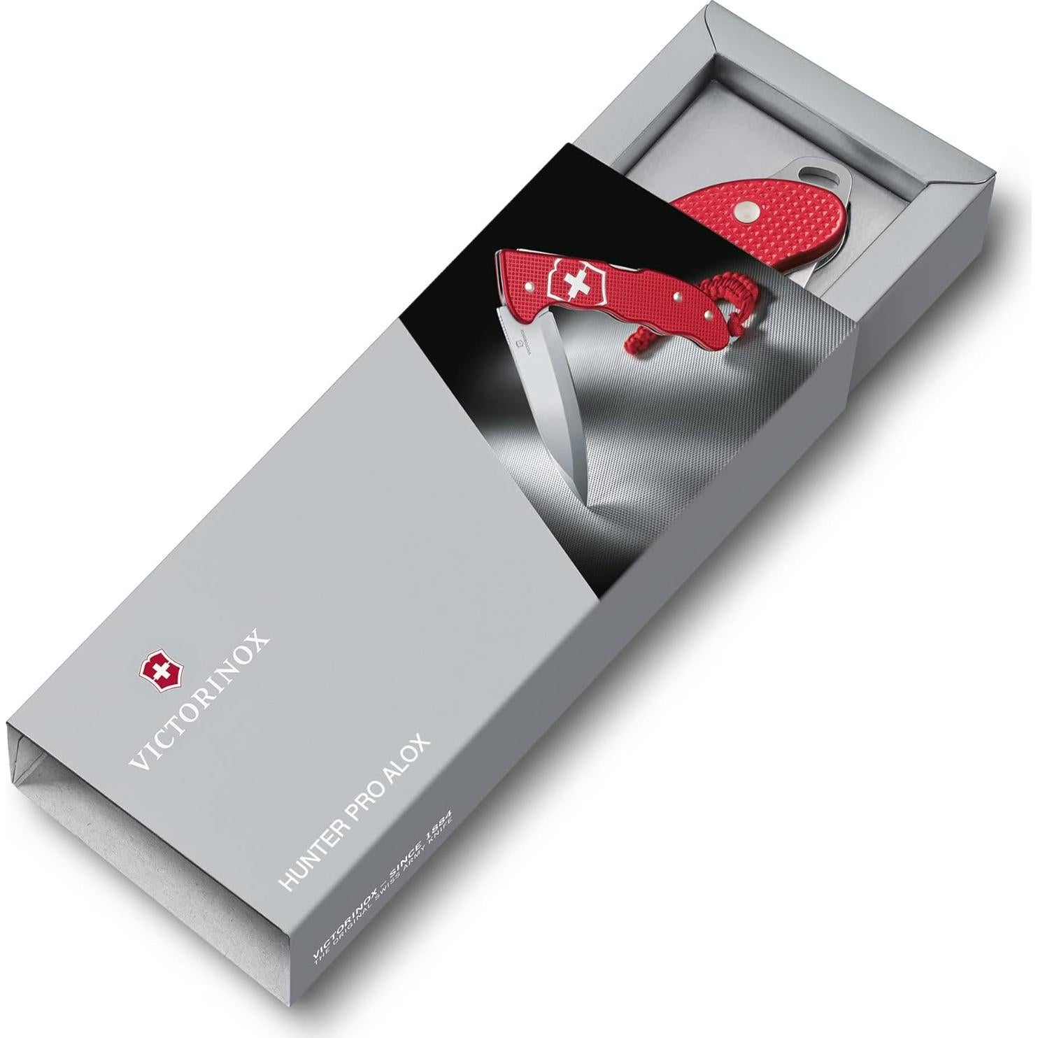 Cuchillo de bolsillo Victorinox Hunter Pro Alox Rojo 10.16 cm