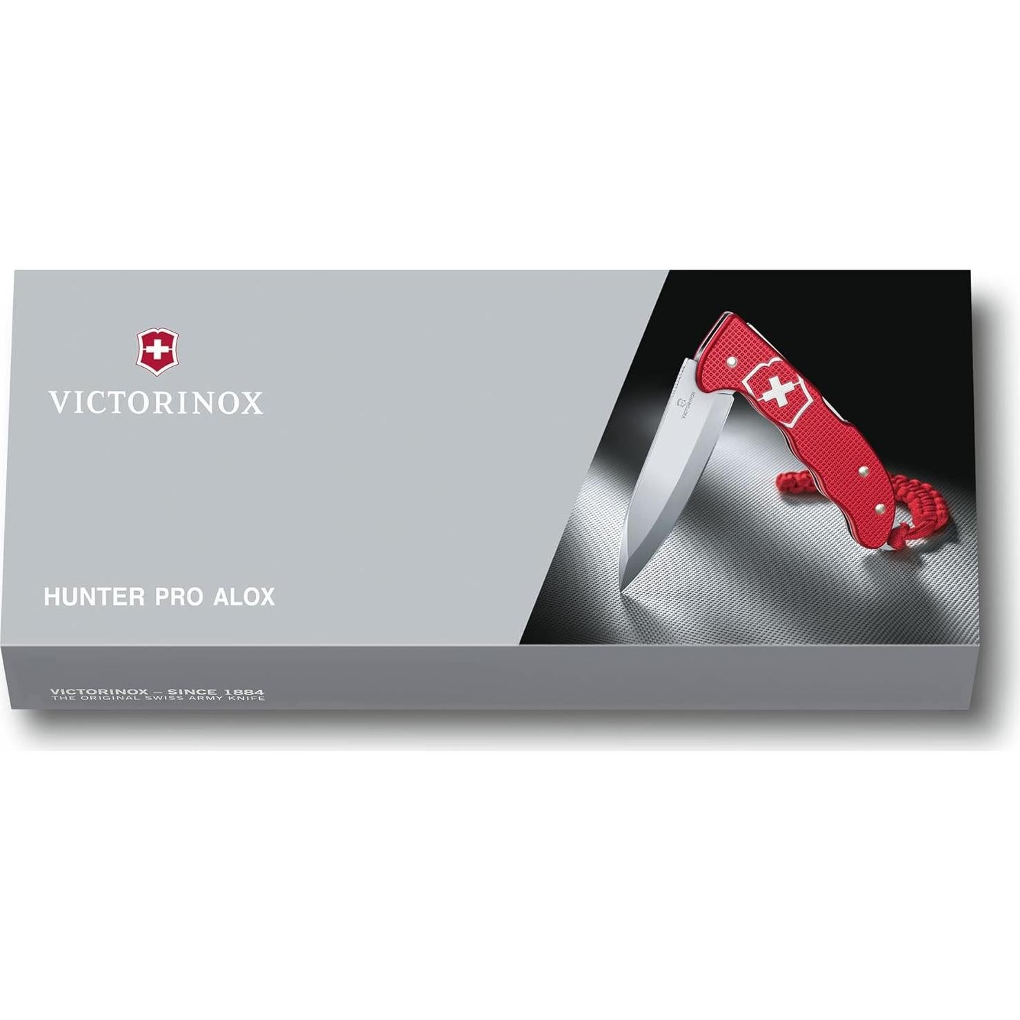 Cuchillo de bolsillo Victorinox Hunter Pro Alox Rojo 10.16 cm