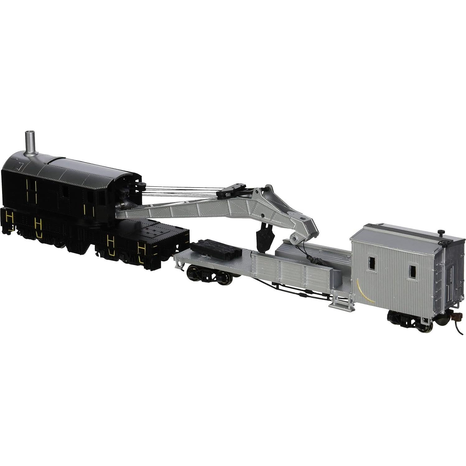 Grúa de Vapor Bachmann 250 Toneladas Escala HO Sin Pintar