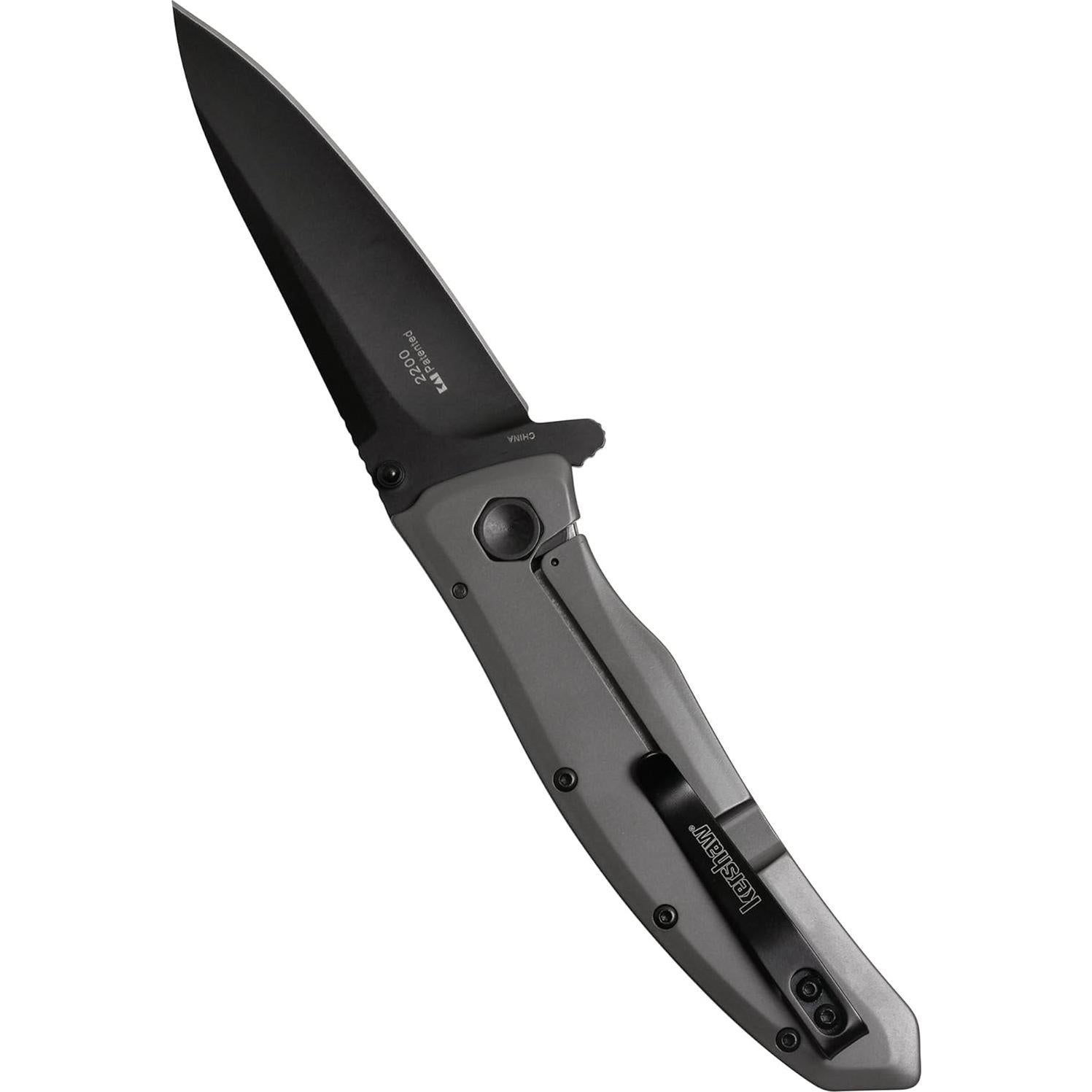 Cuchillo Plegable Kershaw Grid 9.4 cm Acero Inoxidable Gris/Negro