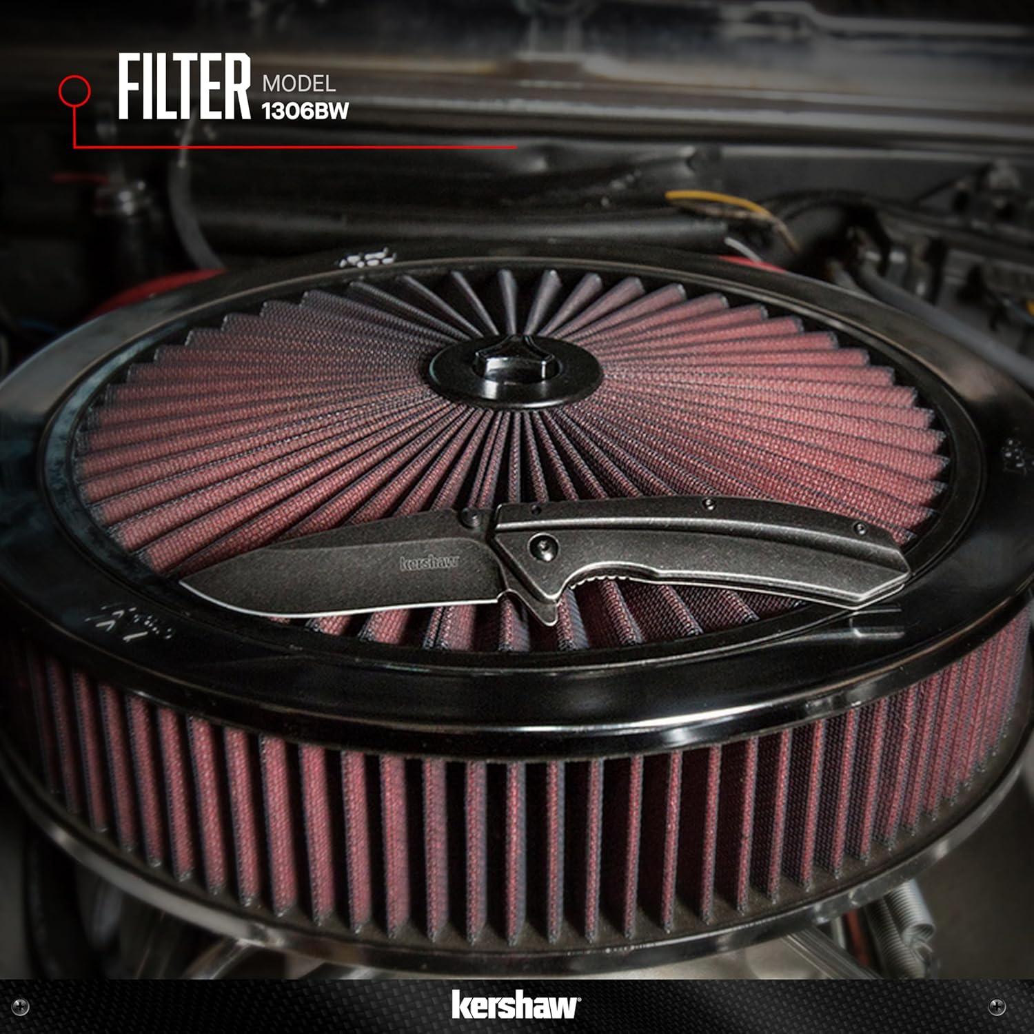 Cuchillo de bolsillo Kershaw Filter 8.26 cm Acero Inoxidable