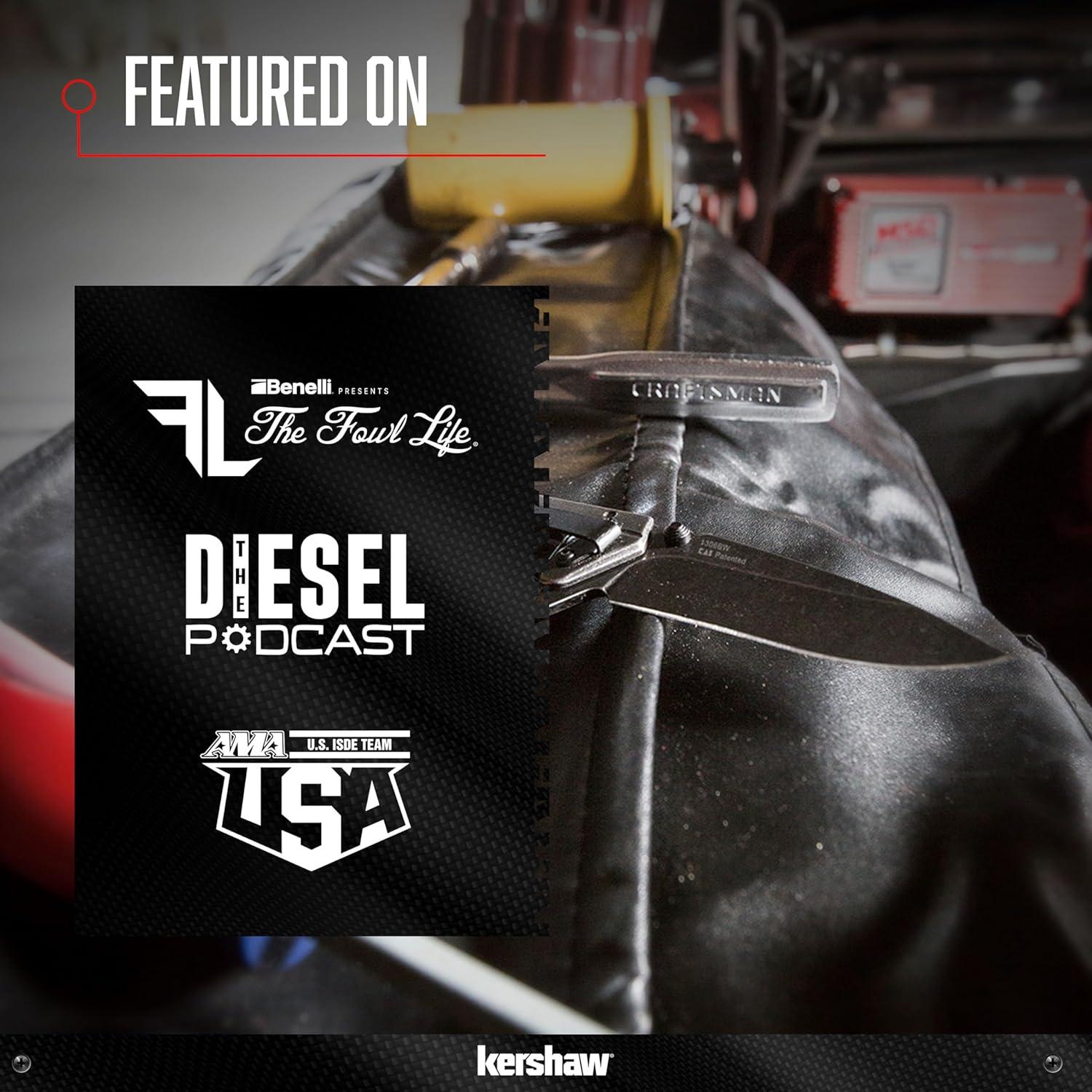 Cuchillo de bolsillo Kershaw Filter 8.26 cm Acero Inoxidable