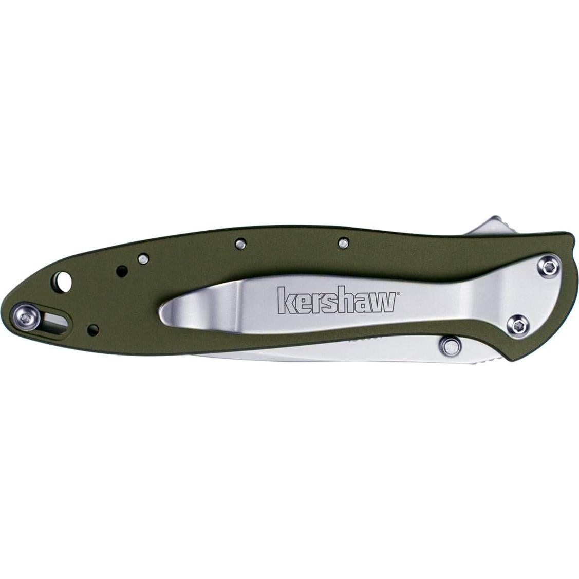 Cuchillo de Bolsillo Kershaw Olive Leek 7.62 cm Acero Sandvik