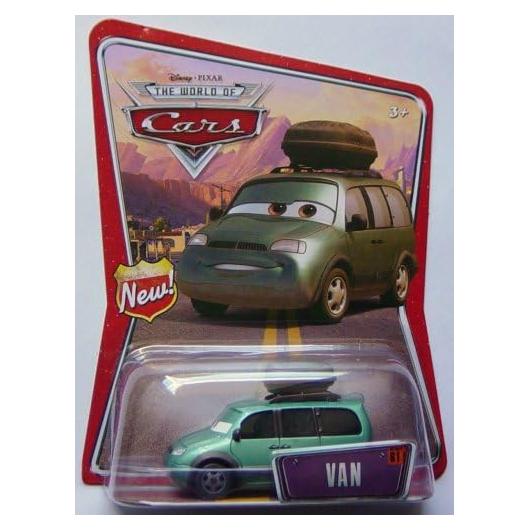 Coche a Escala 1:55 Van Disney Pixar Cars Mattel