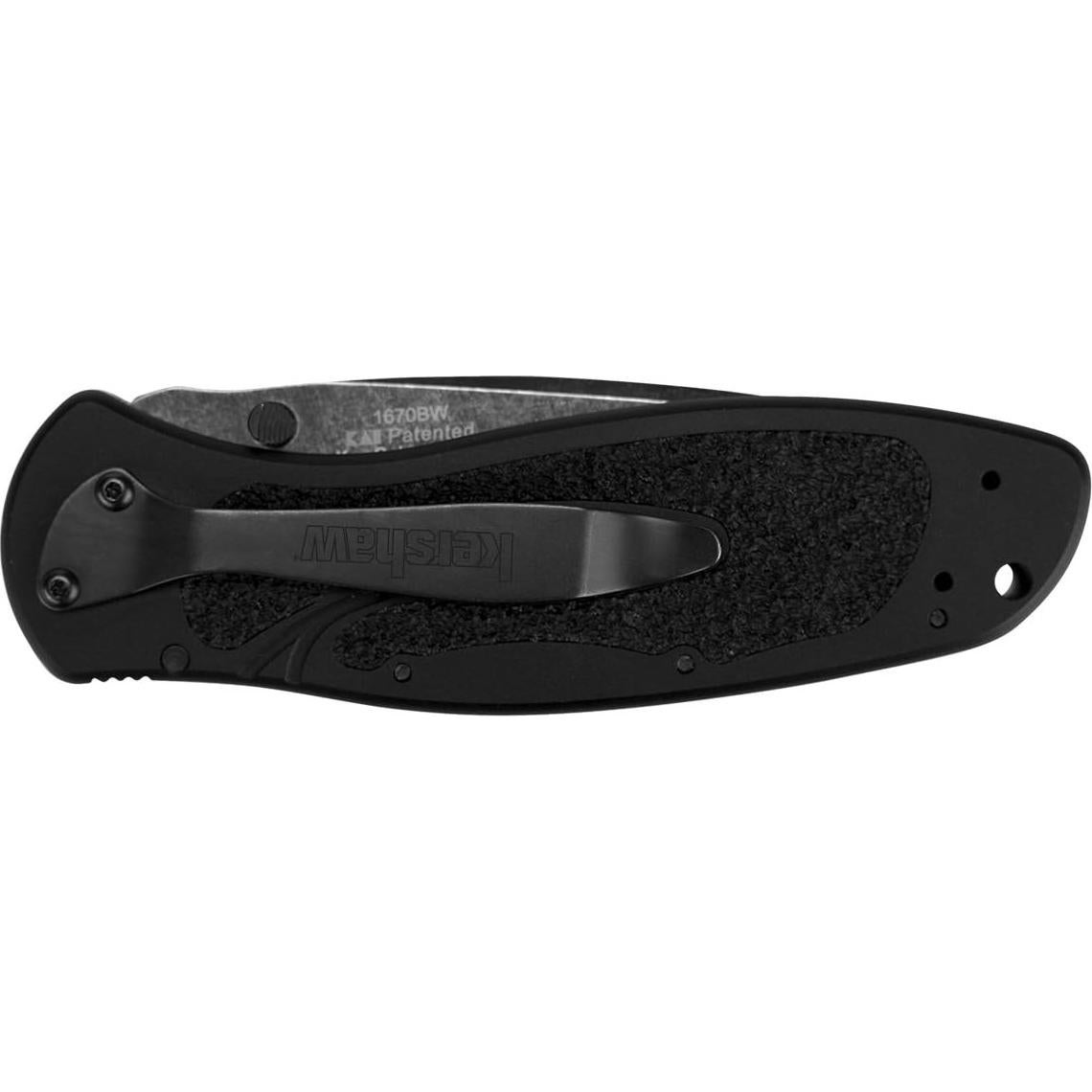 Cuchillo Plegable Kershaw Blur BlackWash 8.6 cm Acero Inoxidable