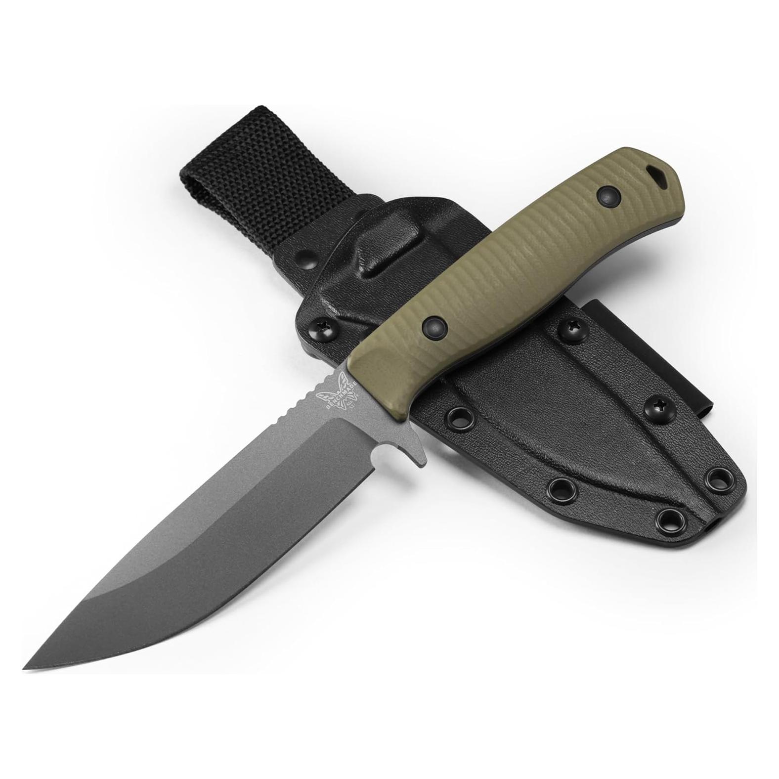 Cuchillo Fijo Benchmade Anonimus 539GY Verde OD 12.7cm