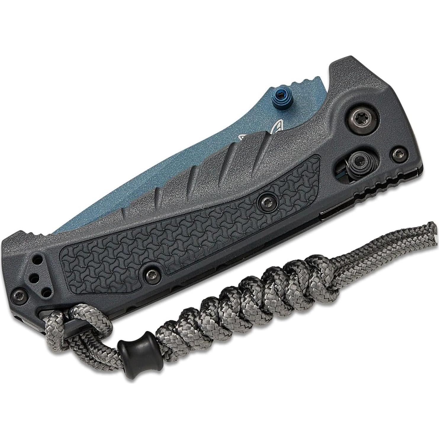Cuchillo de Exterior Benchmade Mini Adira 18065 Serrado 8.15 cm