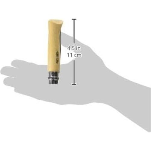 Cuchillo Plegable Opinel No.08 Acero Inoxidable 8.3 cm