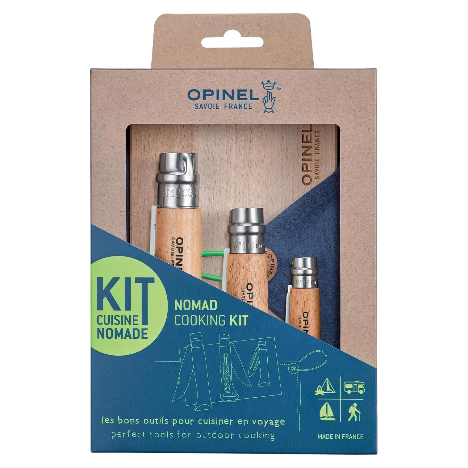 Kit de Utensilios de Cocina al Aire Libre OPINEL Nomad 5 Piezas