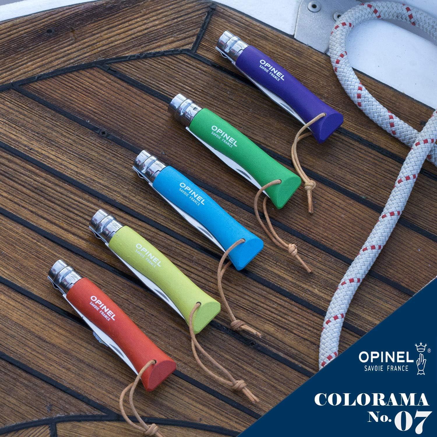 Cuchillo Plegable Opinel Colorama No. 7 Acero Inoxidable 17.78 cm