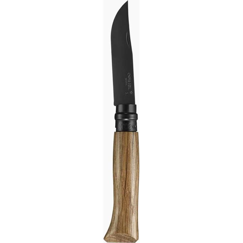 Cuchillo Plegable Opinel No 08 Estudio Negro 8.5 cm Acero Inoxidable