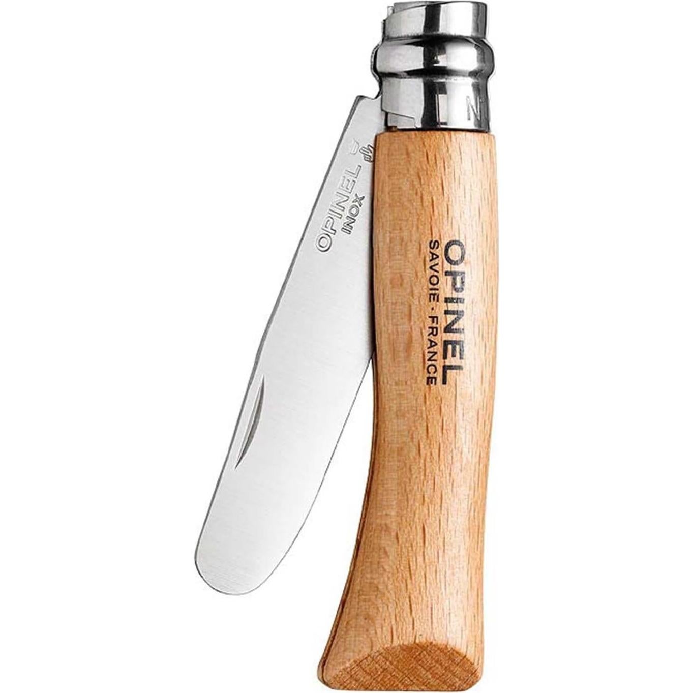 Cuchillo Plegable Infantil Opinel No.7 con Funda de Seguridad
