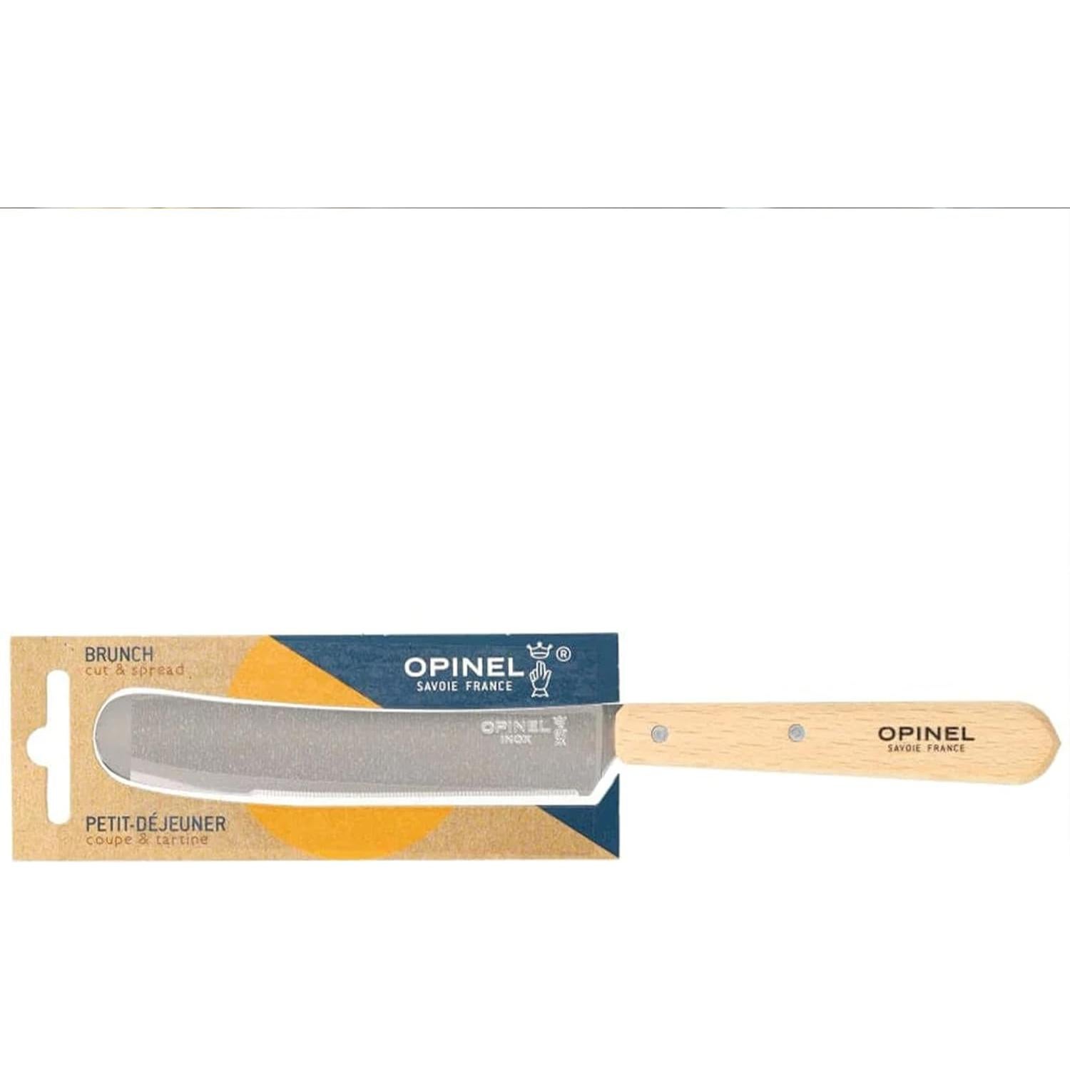 Cuchillo de Desayuno Opinel 21 cm Acero Inoxidable Natural