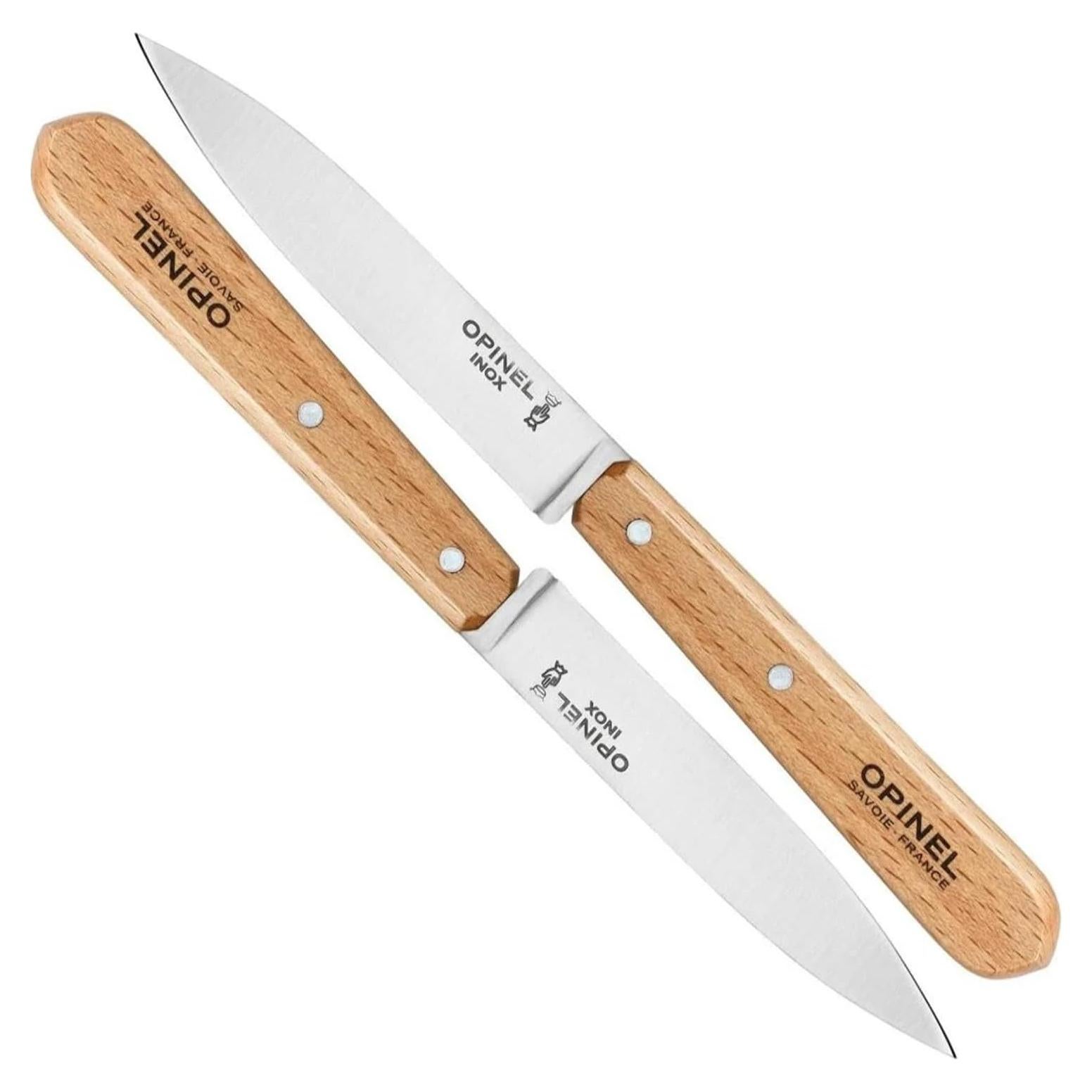 Juego de Cuchillos de Pelar Opinel No. 112 - Acero Inoxidable