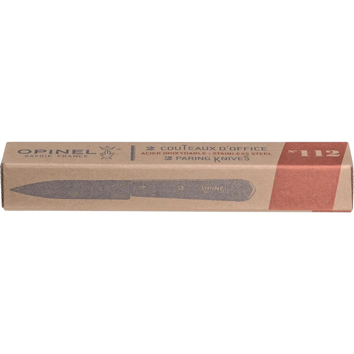 Juego de Cuchillos de Pelar Opinel No. 112 - Acero Inoxidable