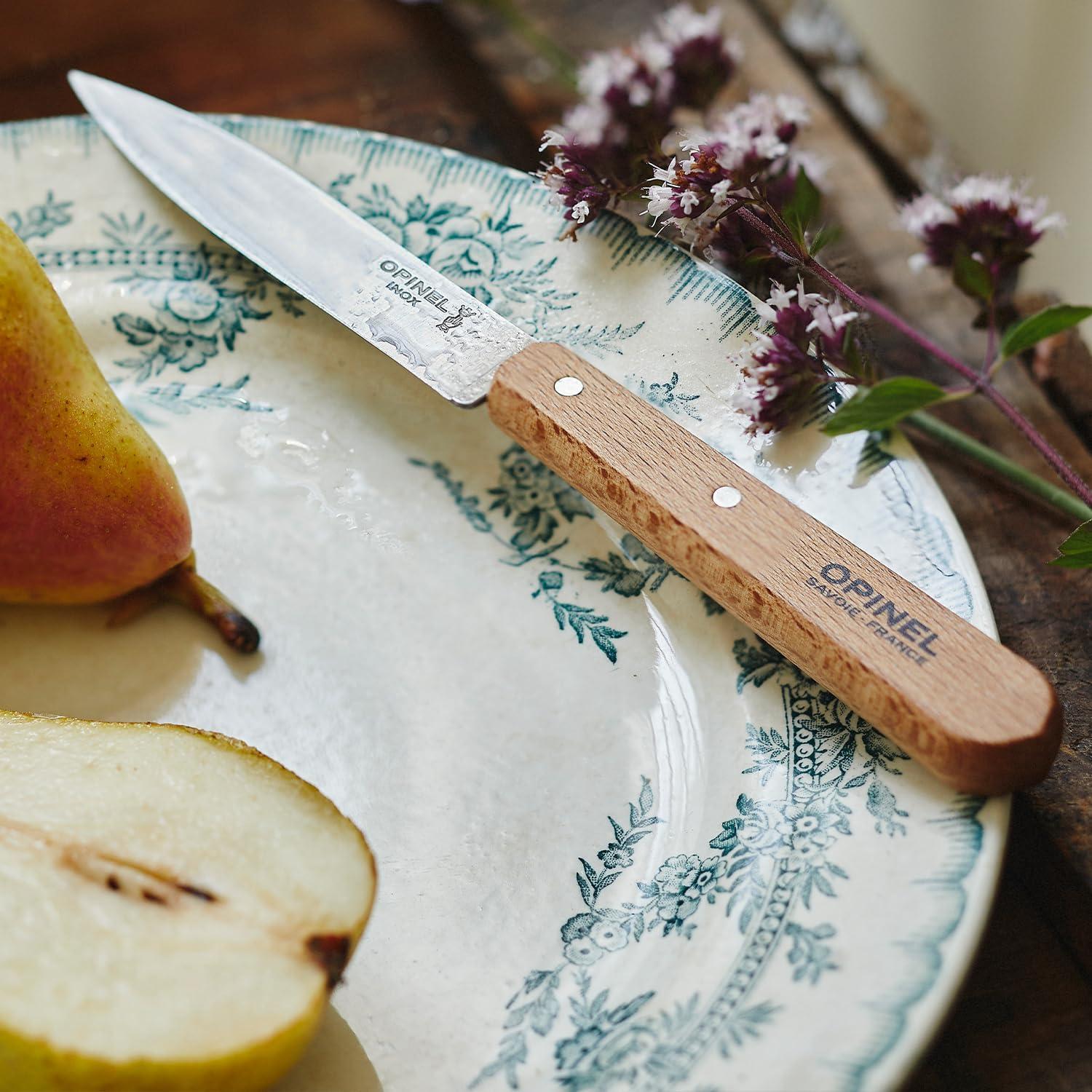 Juego de Cuchillos de Pelar Opinel No. 112 - Acero Inoxidable