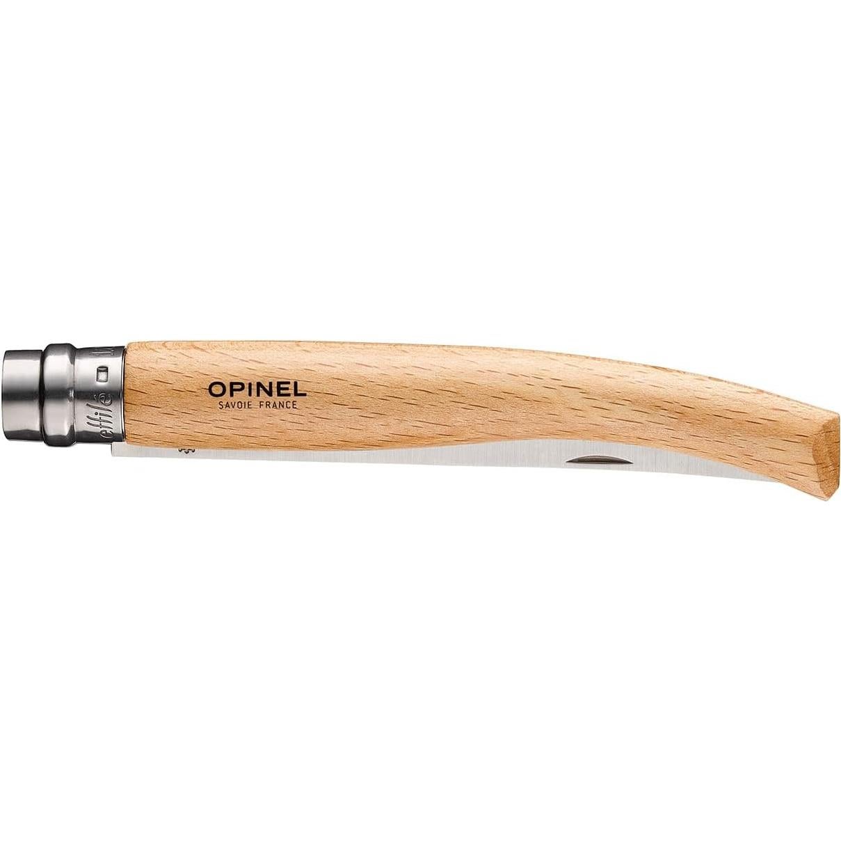 Cuchillo de Filete Plegable Opinel Effilé No. 12 Madera de Haya