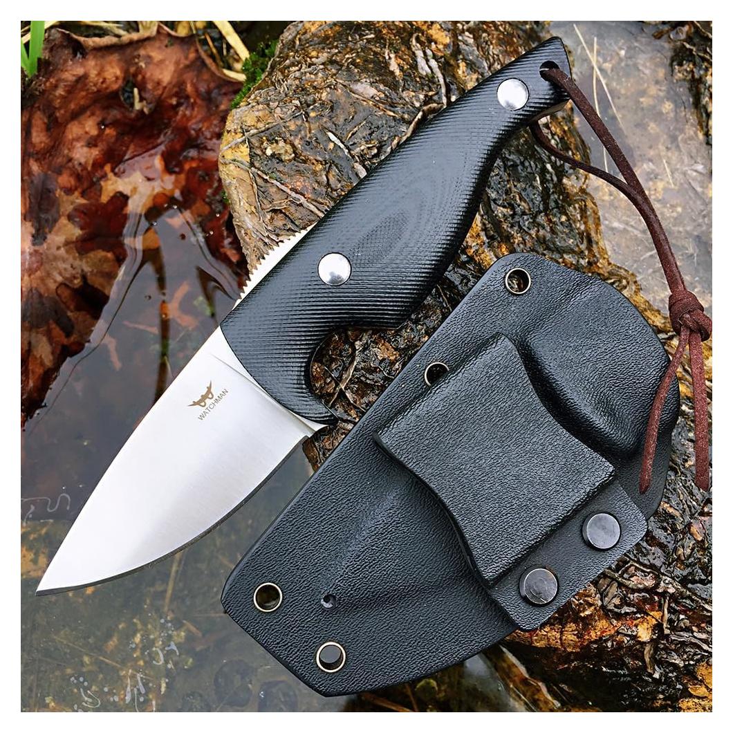 Cuchillo Fijo EDC Watchman WF218 Acero D2 18.5cm con Funda Kydex