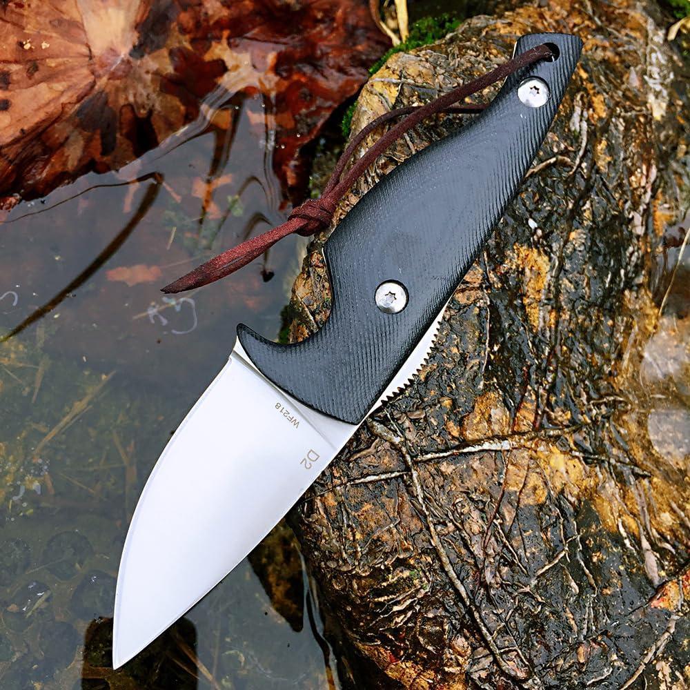 Cuchillo Fijo EDC Watchman WF218 Acero D2 18.5cm con Funda Kydex