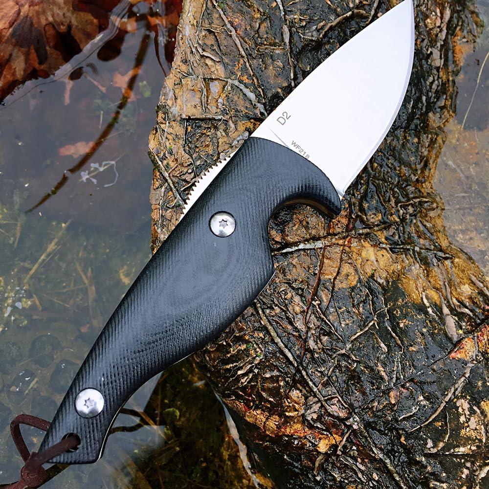 Cuchillo Fijo EDC Watchman WF218 Acero D2 18.5cm con Funda Kydex