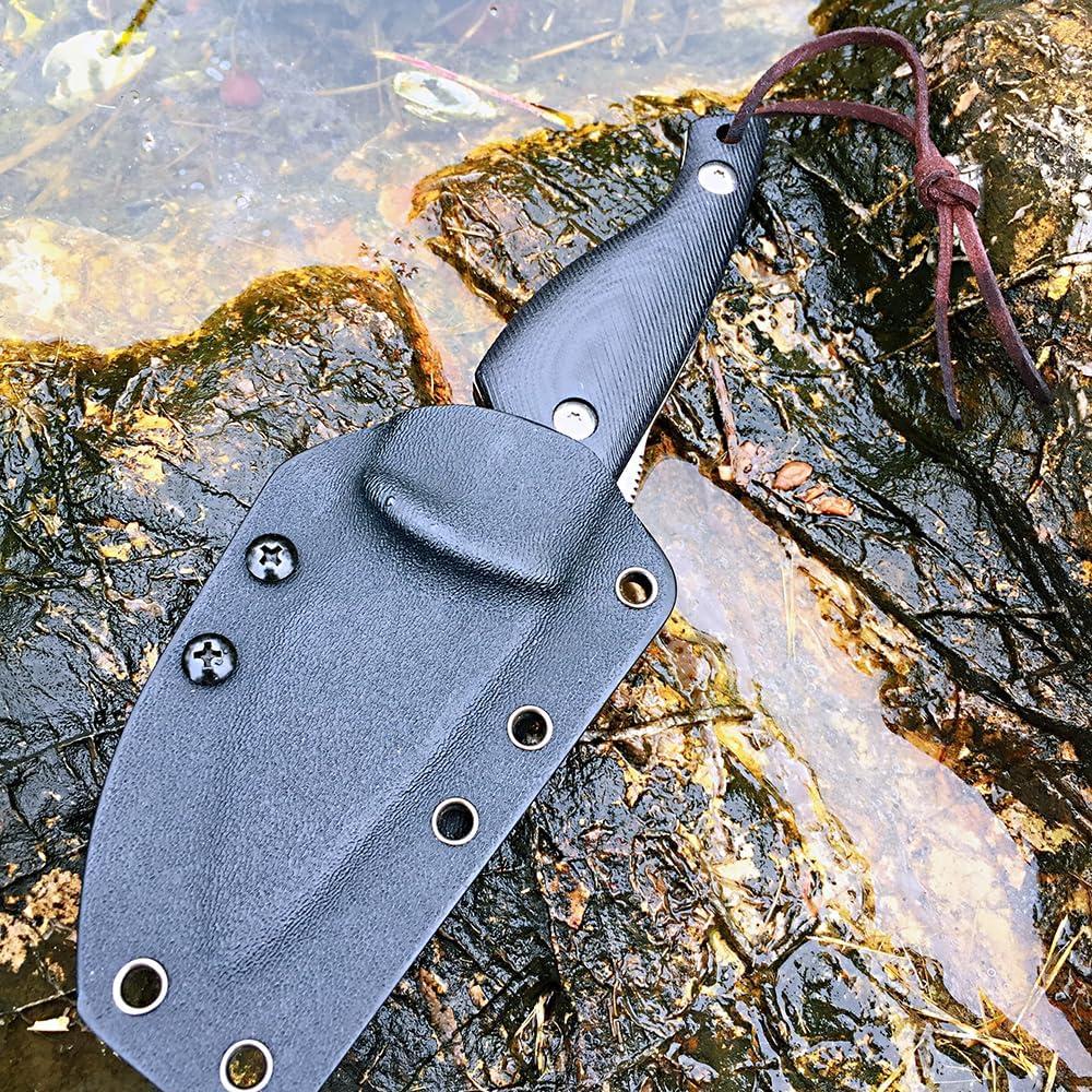 Cuchillo Fijo EDC Watchman WF218 Acero D2 18.5cm con Funda Kydex