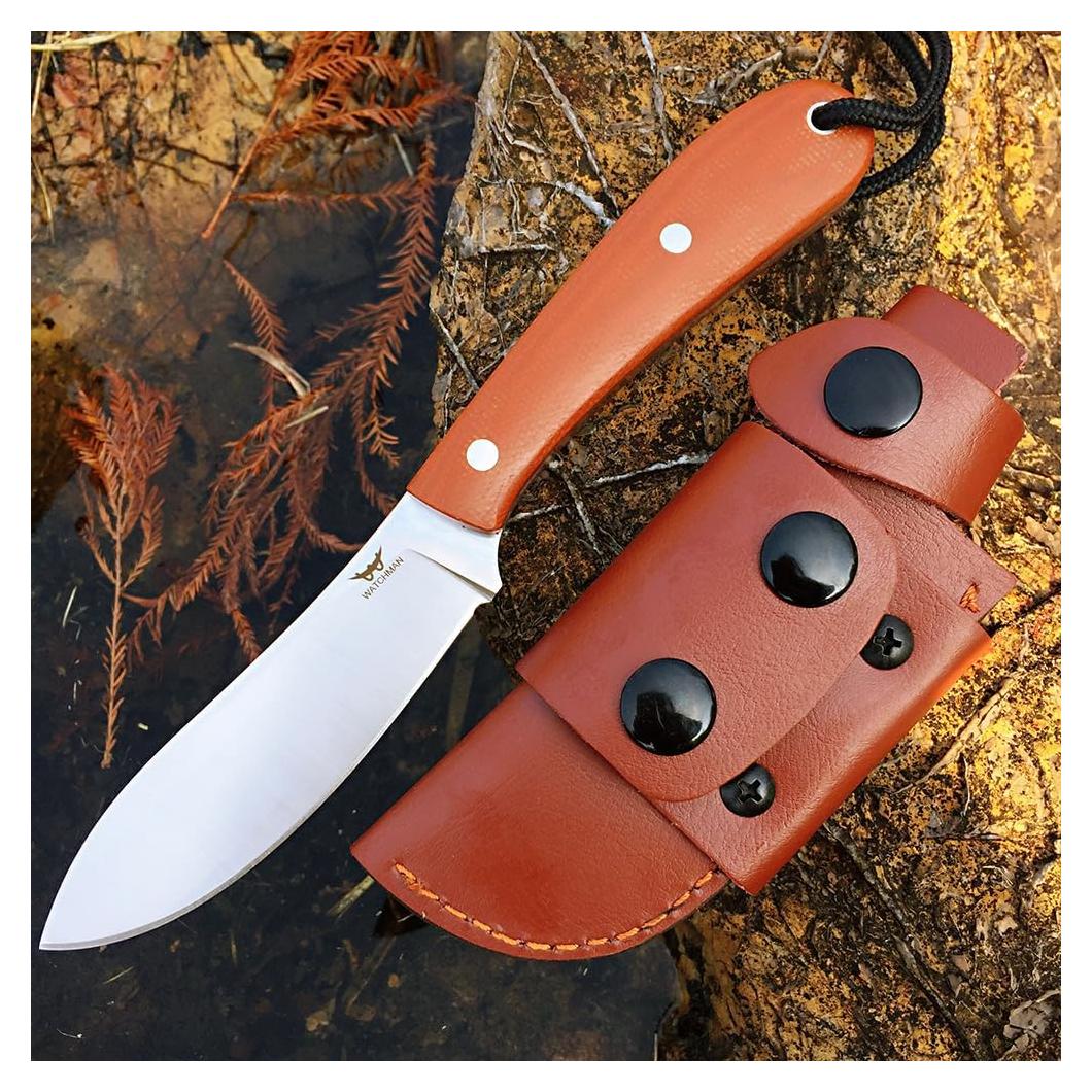 Cuchillo Fijo Watchman WF229 Acero 14C28N Mango Micarta