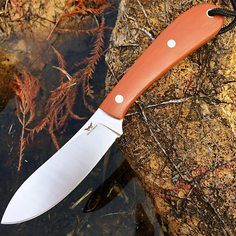 Cuchillo Fijo Watchman WF229 Acero 14C28N Mango Micarta