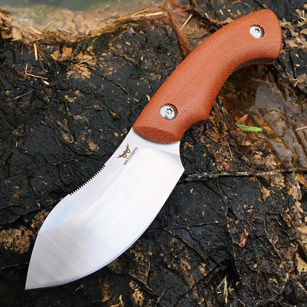 Cuchillo de hoja fija Watchman WF220 Acero 14C28N Mango Micarta