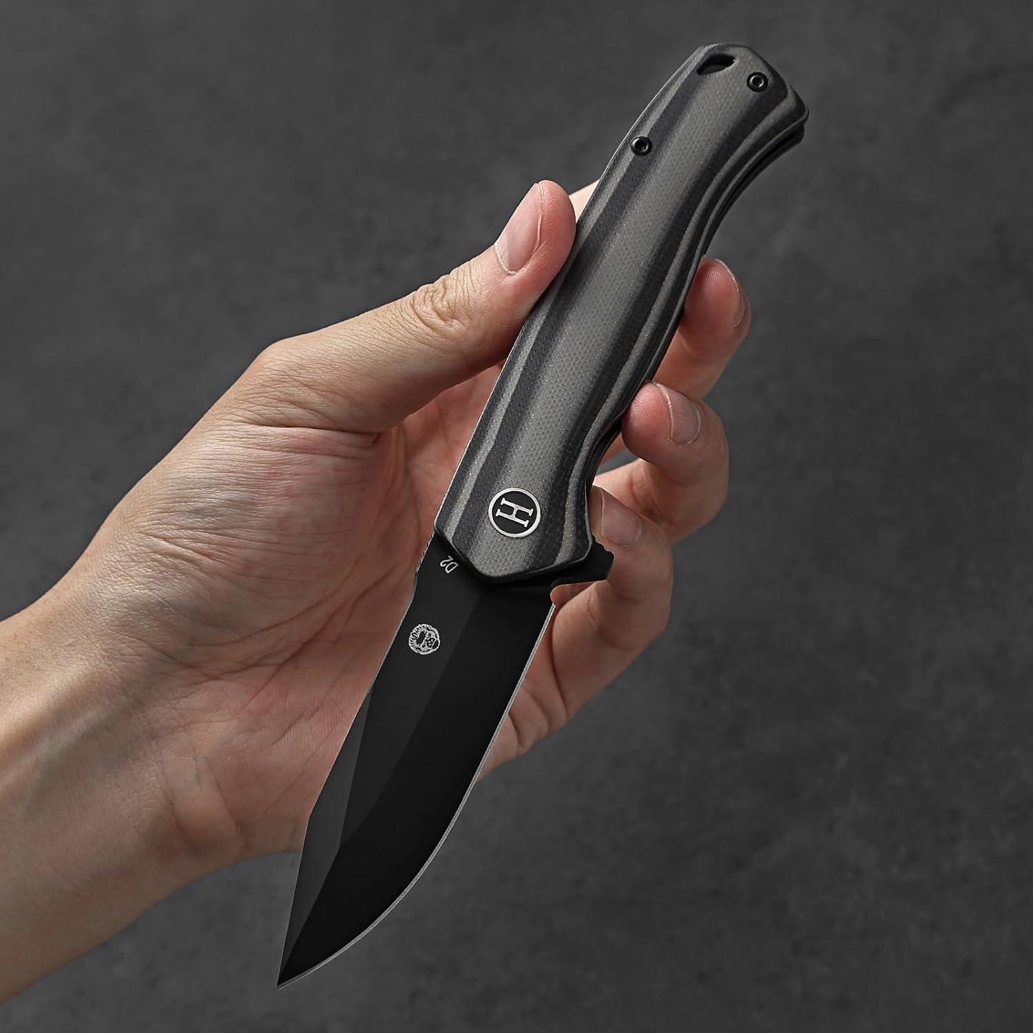 Cuchillo Plegable Holtzman's Gorilla Acero D2 Mango G10 19.4cm