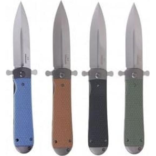 Cuchillo Plegable Ganzo Samson-OR Naranja Hoja Acero D2